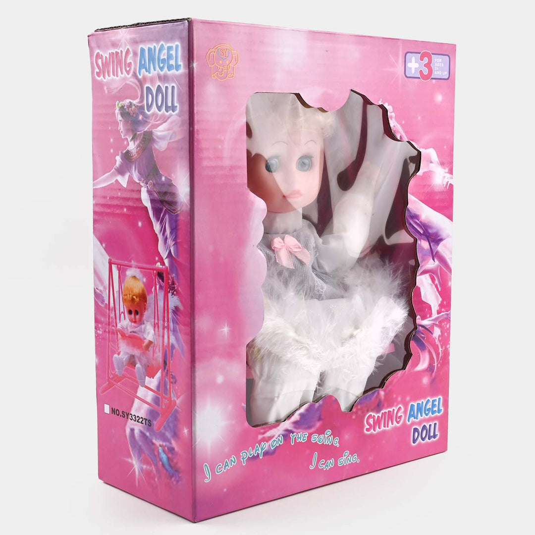 Swing Baby Doll With Light & Music For Kids