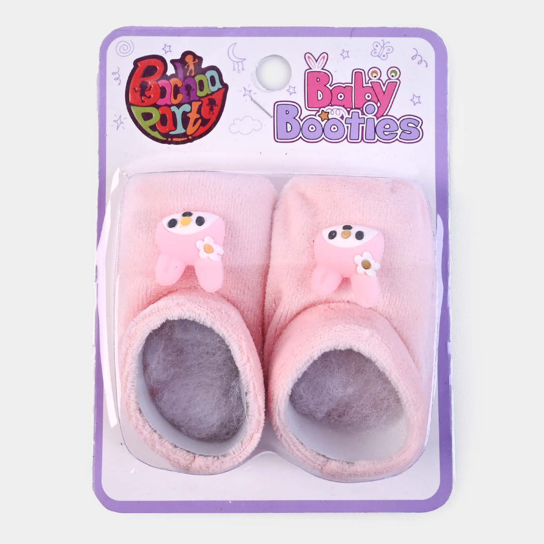 BP N. B Baby Booties -Pink