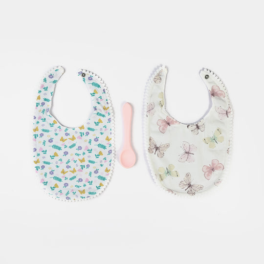 Bib/Apron Cotton With Spoon | 3M+