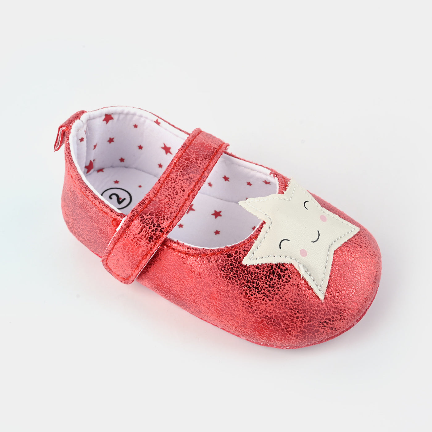 Baby Girls Shoes B226-Red