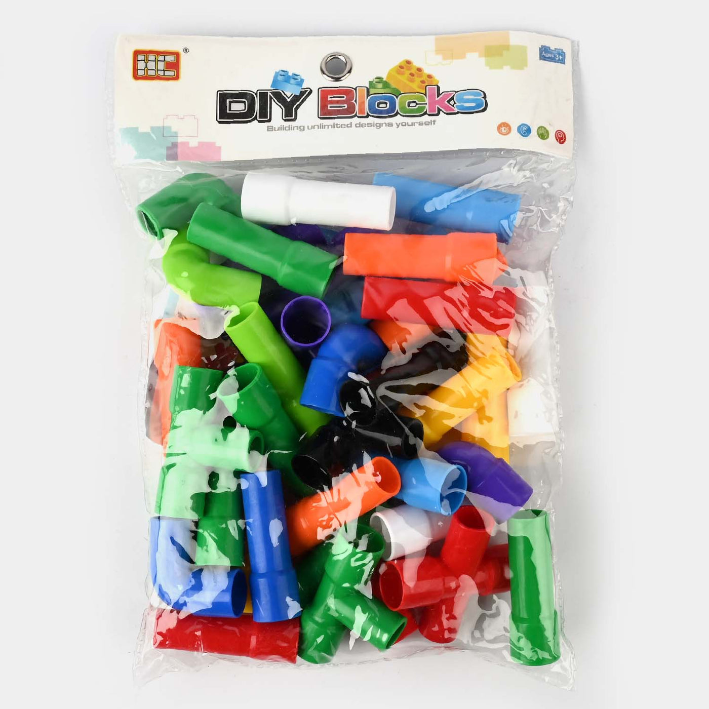 Building Blocks Pipes Set