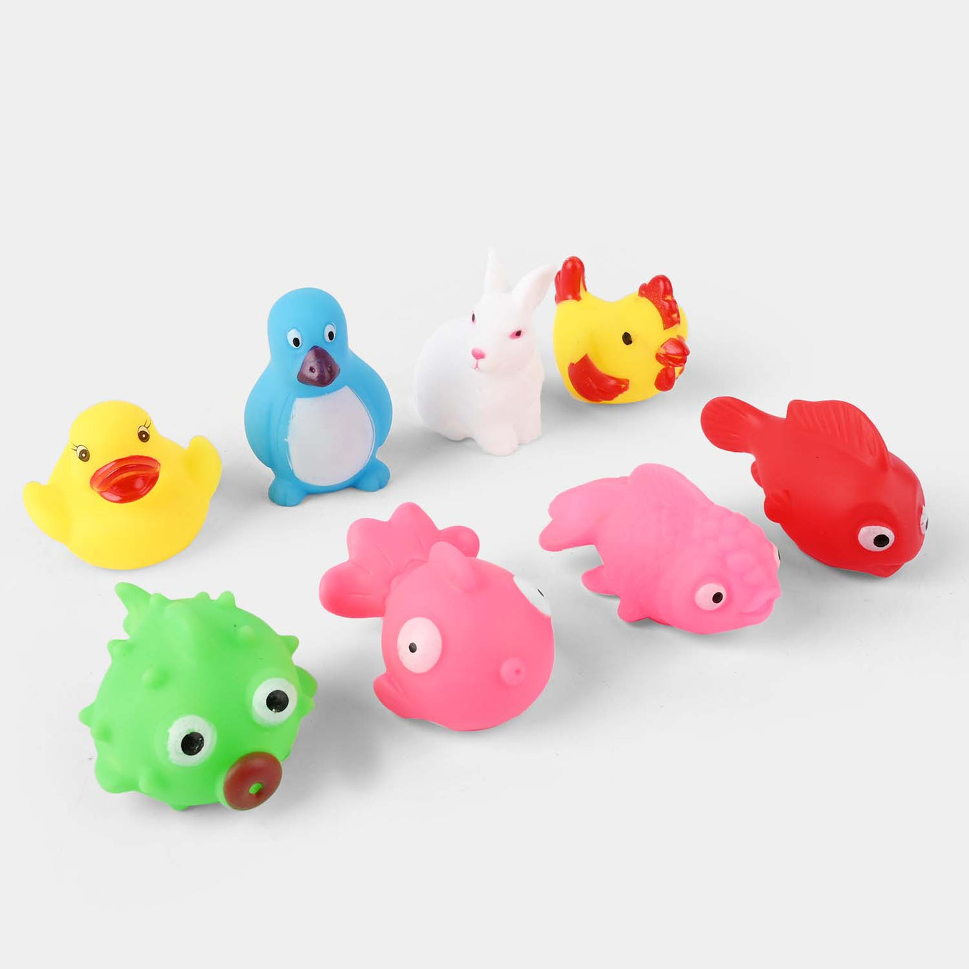 Funny Sound Soft 8PCs Toy For Kids