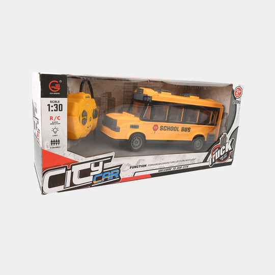 Remote Control School Bus Toy For Kids