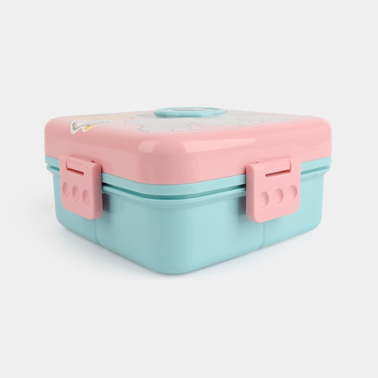 Kids Portable Plastic Bento Lunch Box