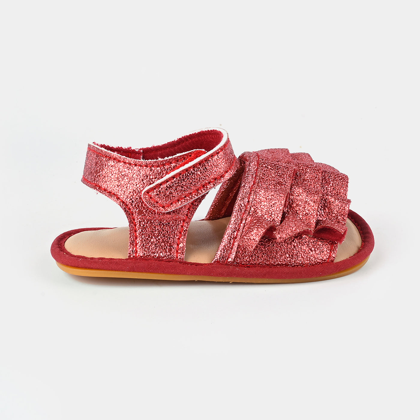 Baby Girls Shoes B242-Red