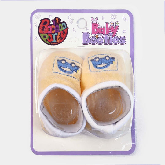 BP N. B Baby Booties -Yellow