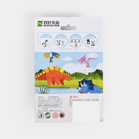 Cute Novelty Stationery Eraser Set