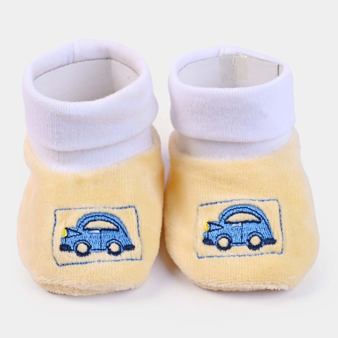 BP N. B Baby Booties -Yellow