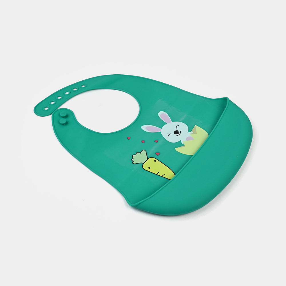 Baby Silicone Food Catcher Bib