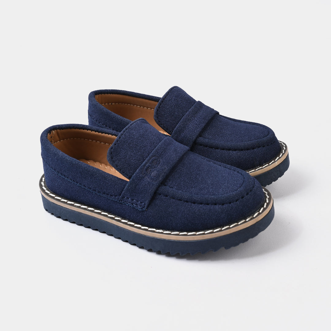 Boys Loafer 211-09-NAVY