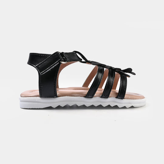 Girls Sandal 456-137-BLACK