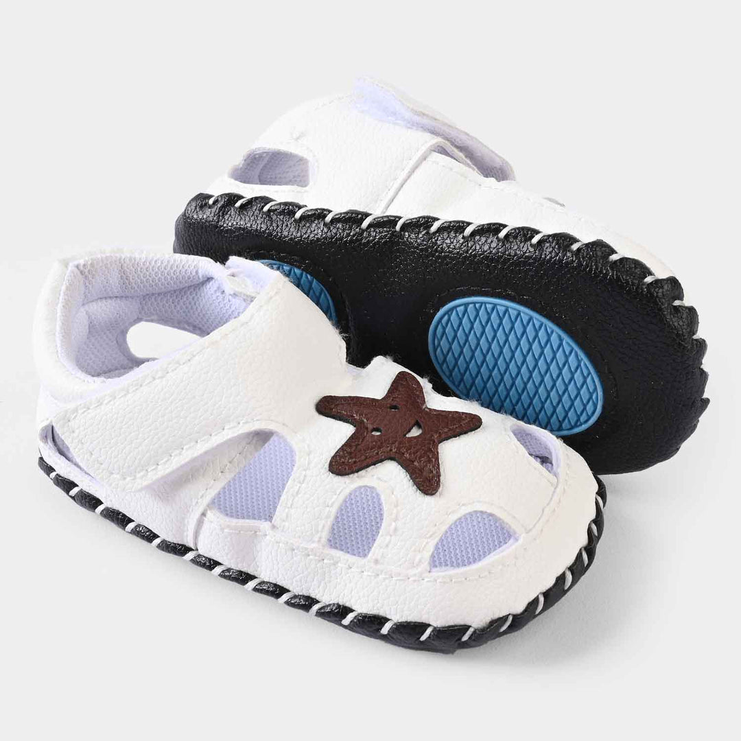 Baby Boy Shoes C-524-White