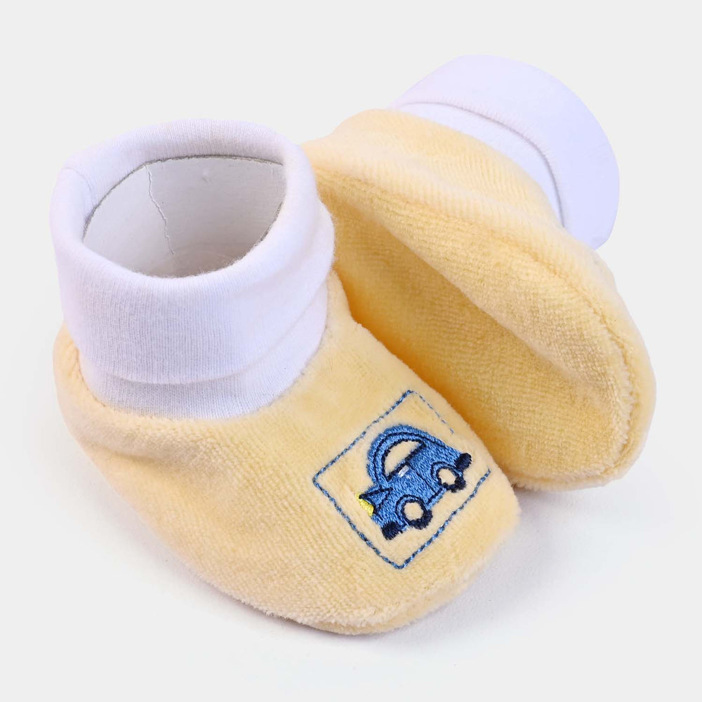 BP N. B Baby Booties -Yellow