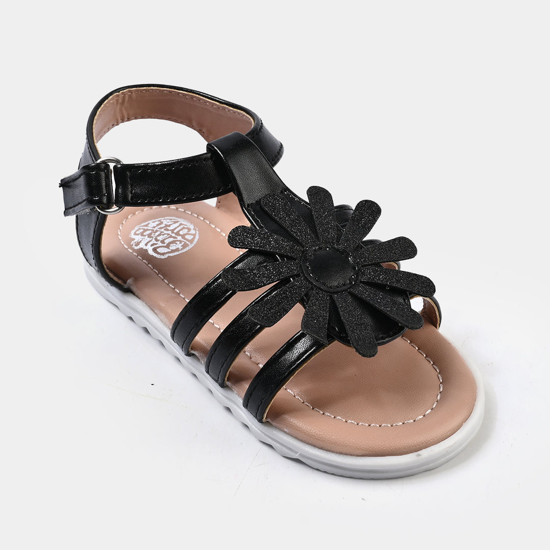 Girls Sandal 456-137-BLACK
