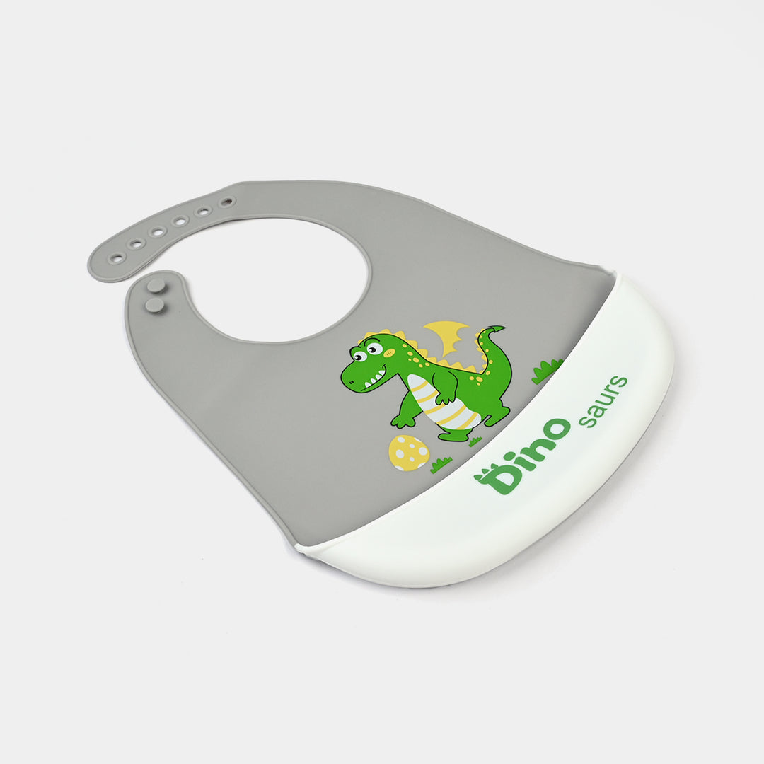 Baby Silicone Food Catcher Bib
