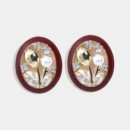 Elegant Stud Earrings for Girls