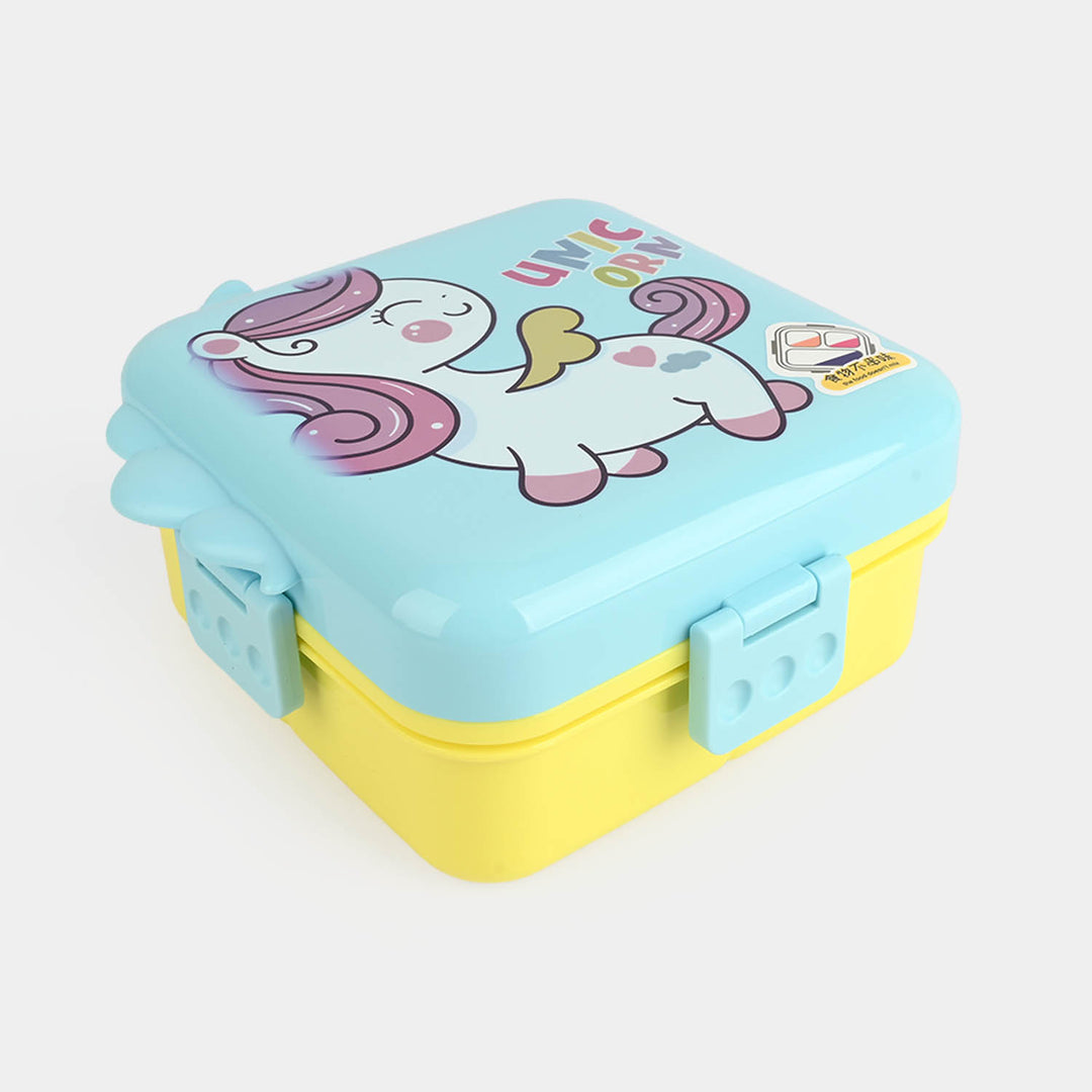 Kids Portable Plastic Bento Lunch Box
