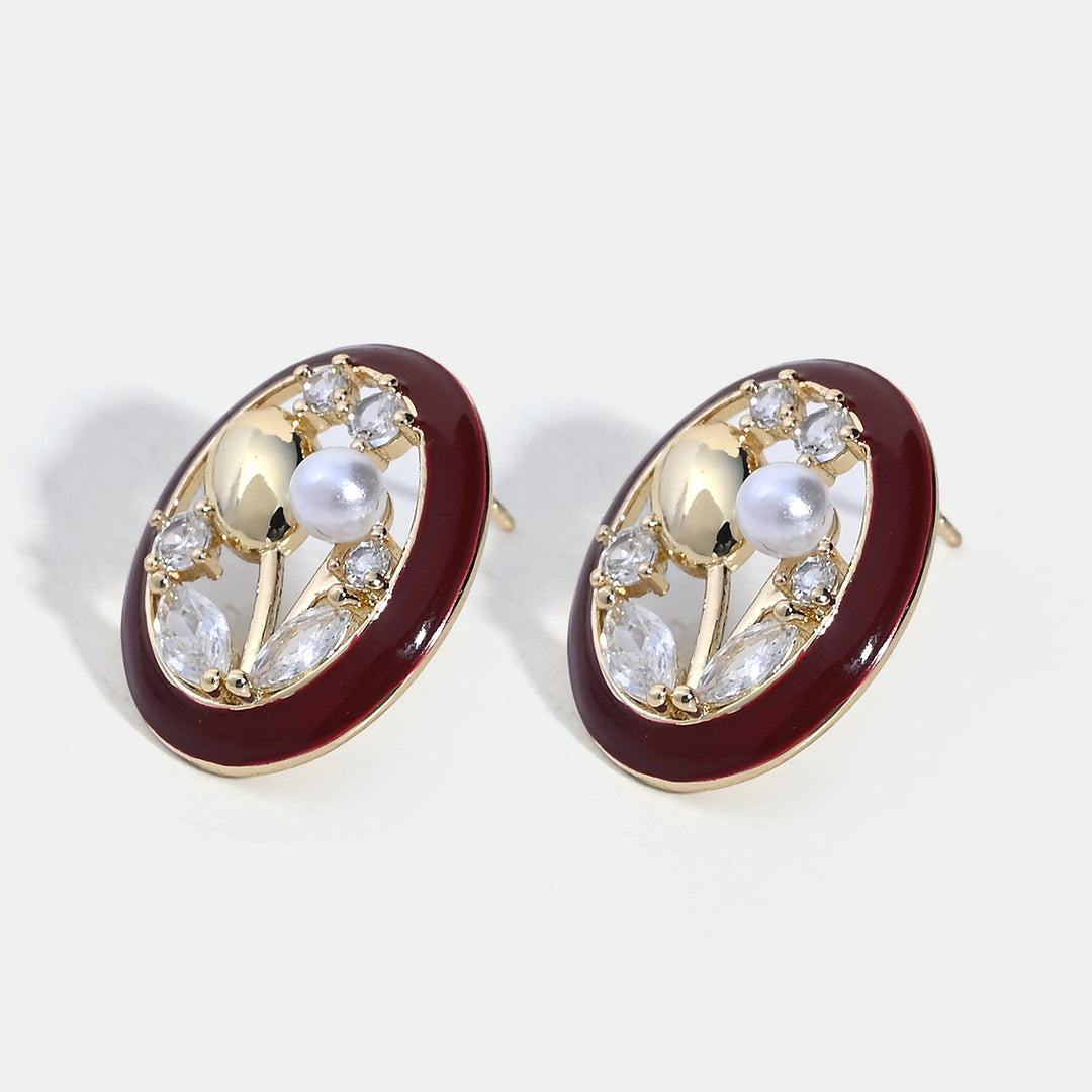 Elegant Stud Earrings for Girls