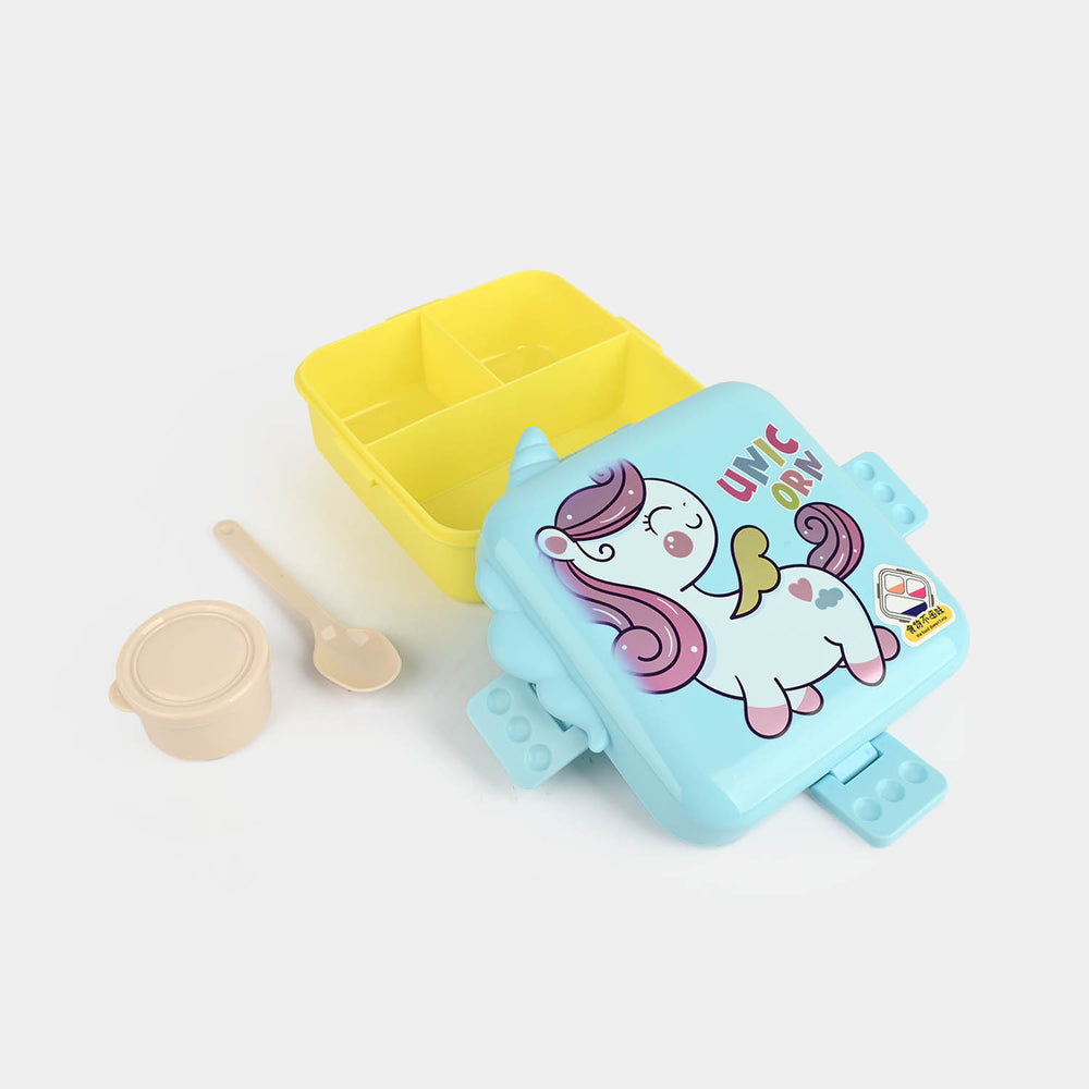 Kids Portable Plastic Bento Lunch Box