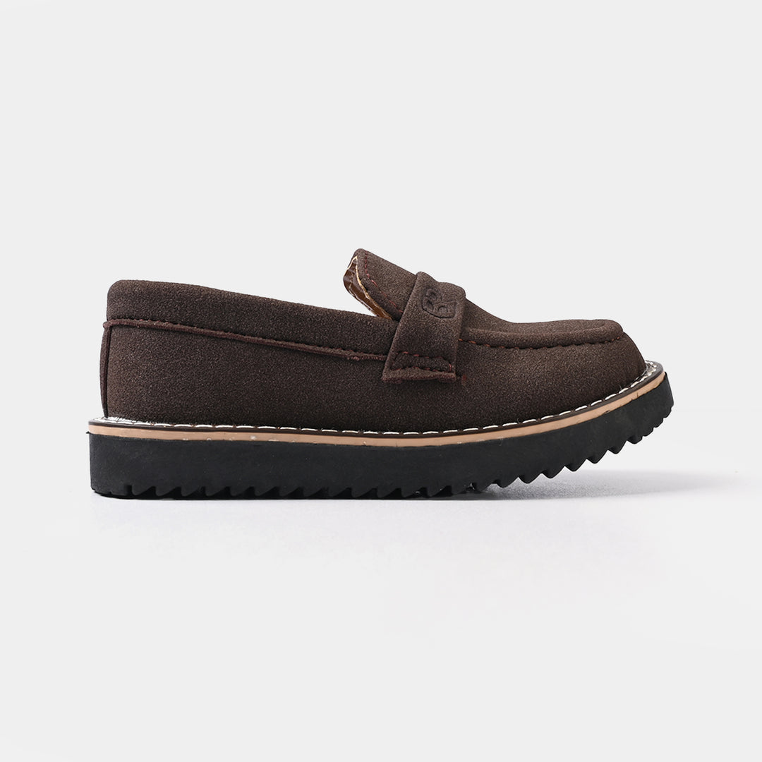 Boys Loafer 211-09-COFFEE