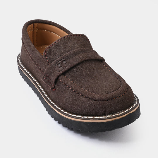 Boys Loafer 211-09-COFFEE
