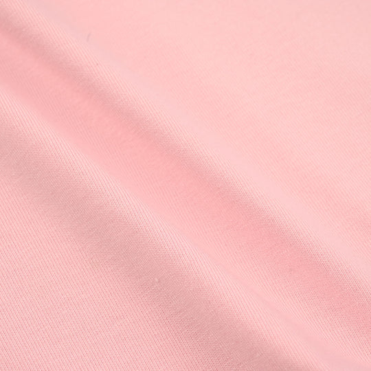 Girls Lycra Jersey Basic T-Shirt - Pink