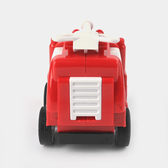 Counter Toy Fire Truck For Kids