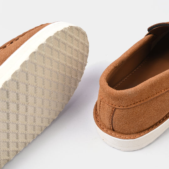 Boys Loafer MS-002-CAMEL