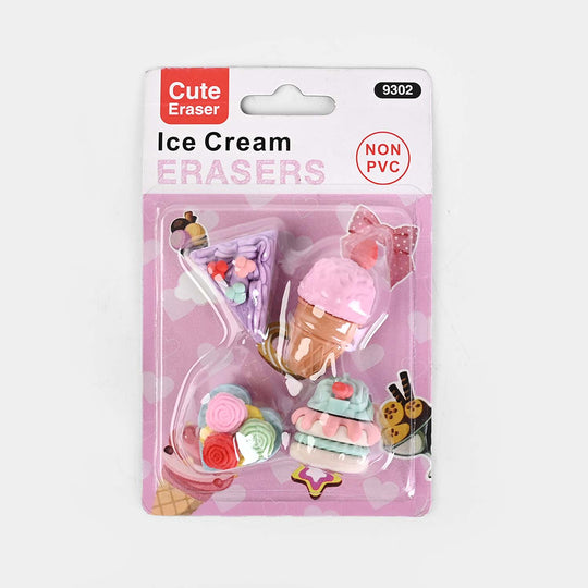 Character Shaped School Erasers for Kids