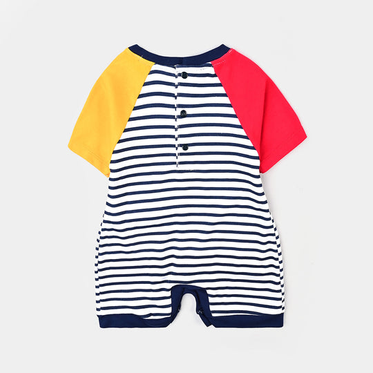 Infant Unisex Cotton Interlock Romper