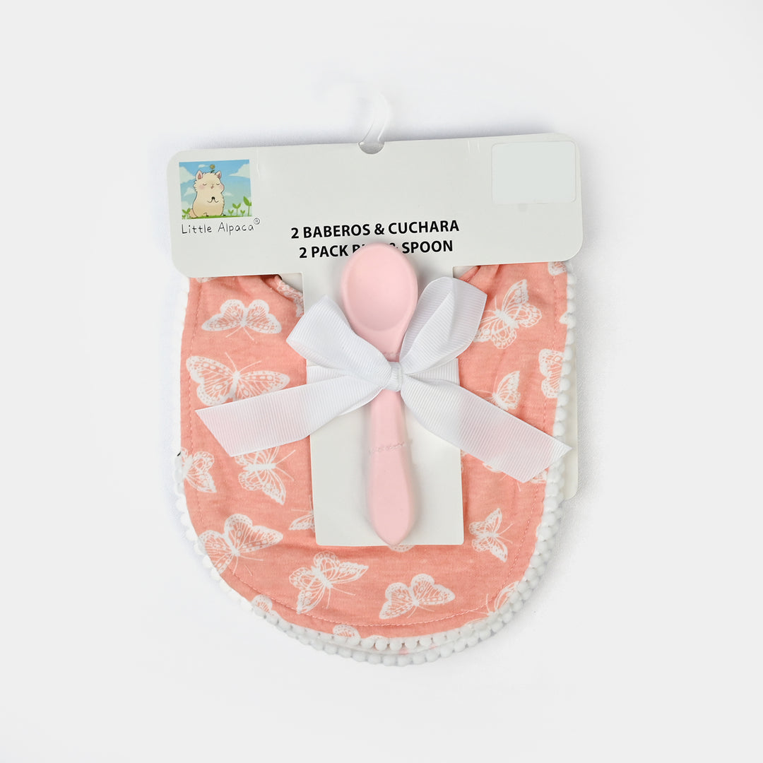 Bib/Apron Cotton With Spoon | 3M+