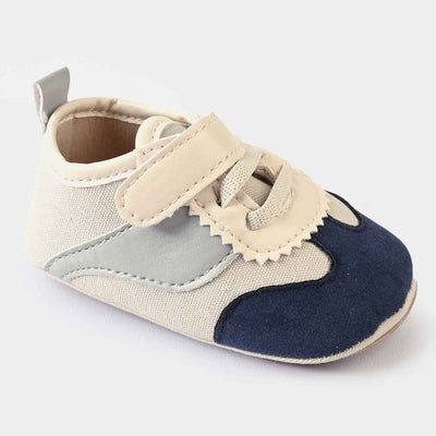 Baby Girl Shoes J05-White/Navy