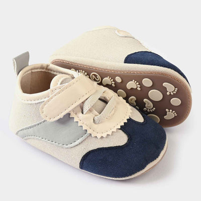 Baby Girl Shoes J05-White/Navy