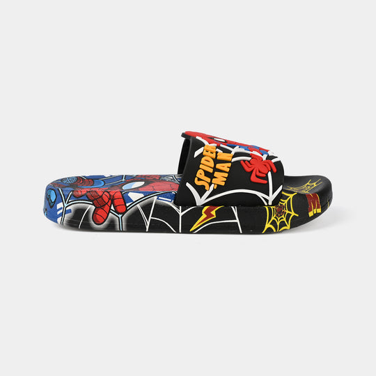 Boys Slippers 2208-108-BLACK