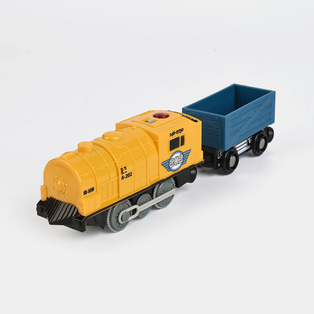 Kids Remote Control Rail Engine Train Pack Toy