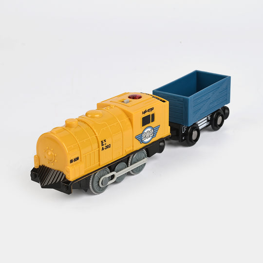 Kids Remote Control Rail Engine Train Pack Toy
