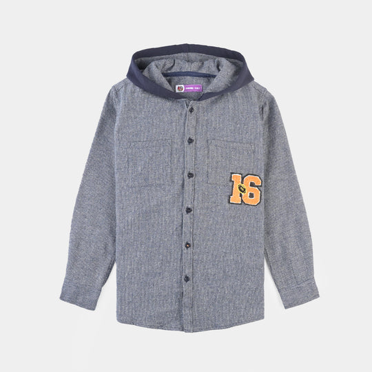 Boys Flannel Casual Shirt F/S