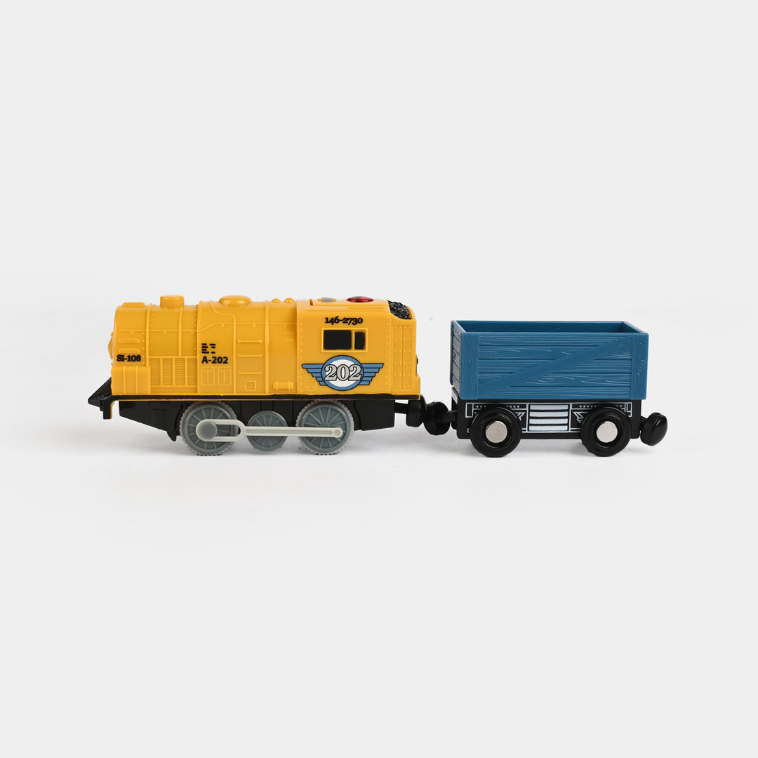 Kids Remote Control Rail Engine Train Pack Toy