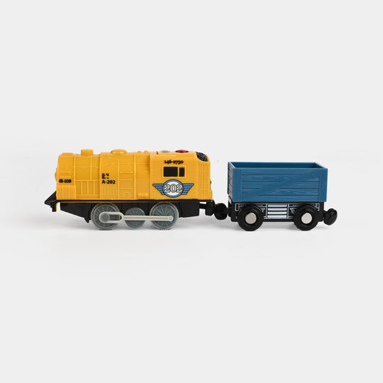 Kids Remote Control Rail Engine Train Pack Toy