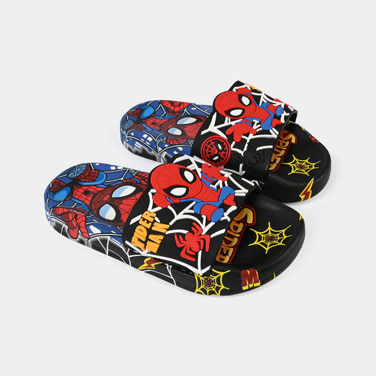 Boys Slippers 2208-108-BLACK