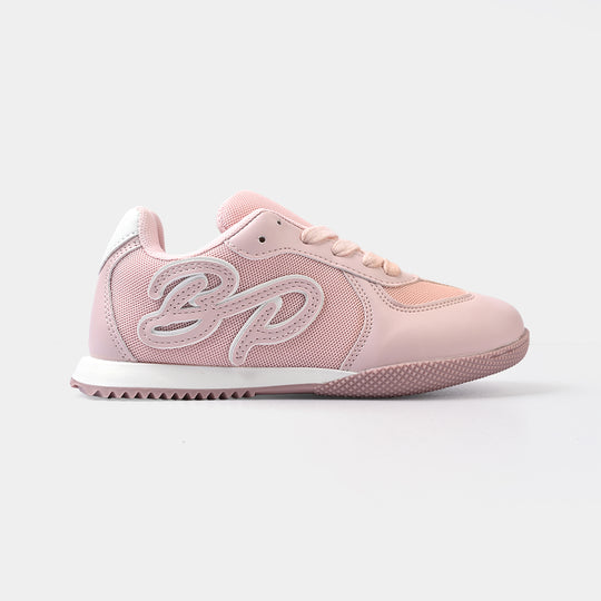 Girls Sneakers 417-5-Pink/White