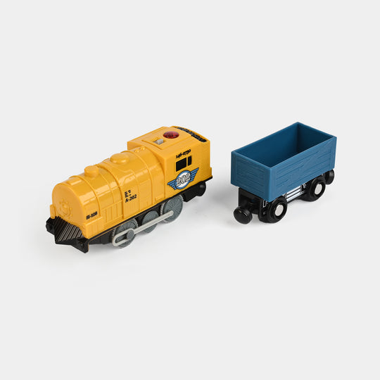 Kids Remote Control Rail Engine Train Pack Toy