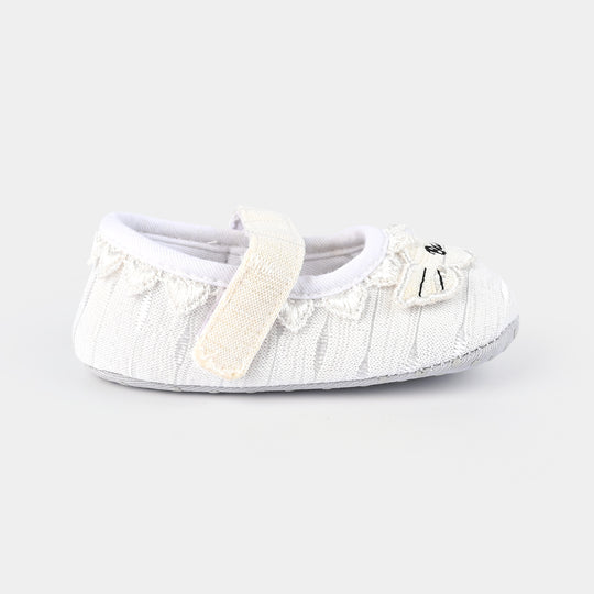 Baby Girls Shoes B294-White