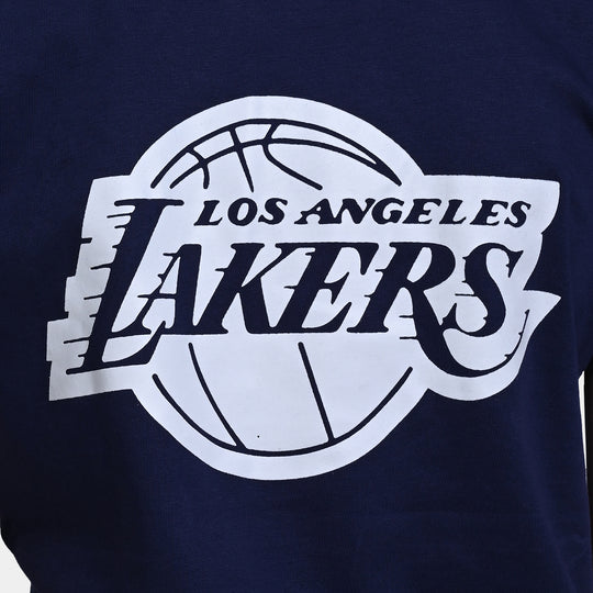 Boys Cotton Jersey T-Shirt H/S LAKERS | True Navy