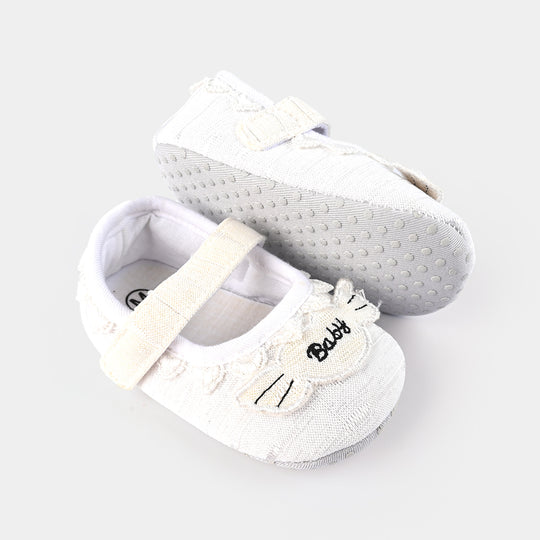 Baby Girls Shoes B294-White