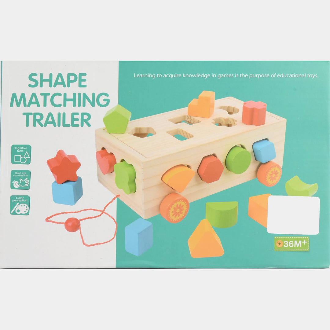 Wooden 17 Shaped Blocks