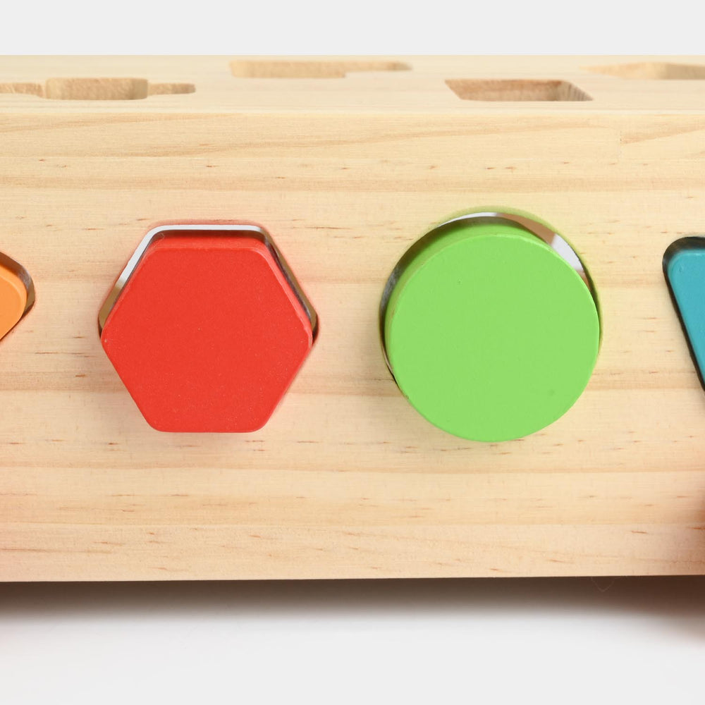 Wooden 17 Shaped Blocks