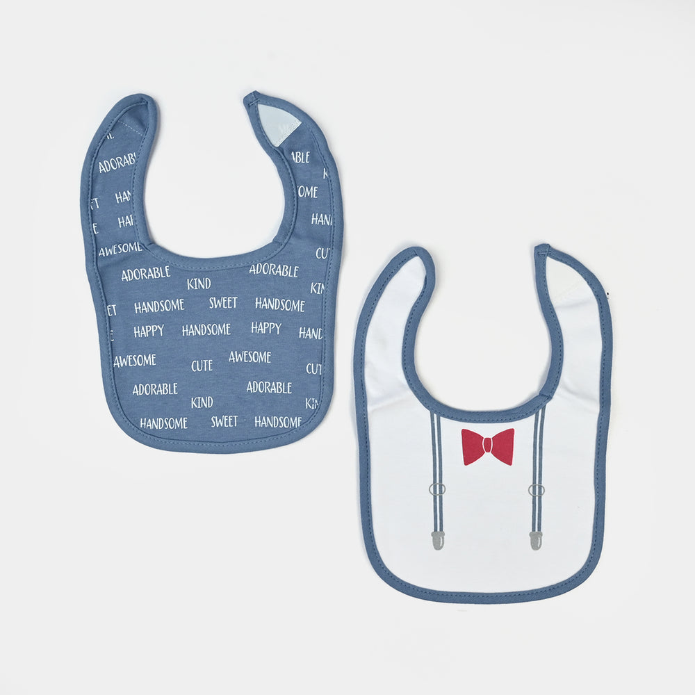 Baby Bibs & Booties Set | 3 Pcs