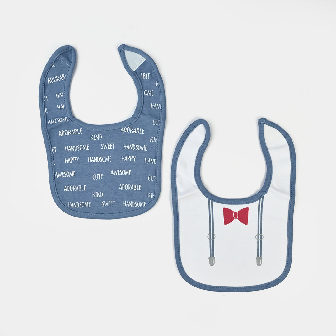 Baby Bibs & Booties Set | 3 Pcs