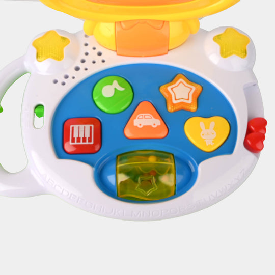 Cartoon Duck With Sounds & Lights Educational Toy